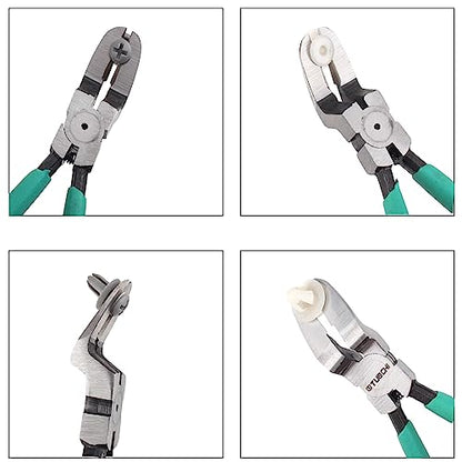 Push Pin Pliers Panel Clip Removal Pliers Kit,Plastic Rivet Remover Tool,Trim Clip Removal Tool Automotive Auto Body Tools