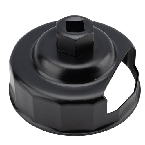 Sturdy Oil Filter Wrench,76mm 14flutes Oil Filter Cap Removal Tool Socket,Fit for 1984-2021 Harley Spin-On Oil Filters (Except '15-Later Xg)