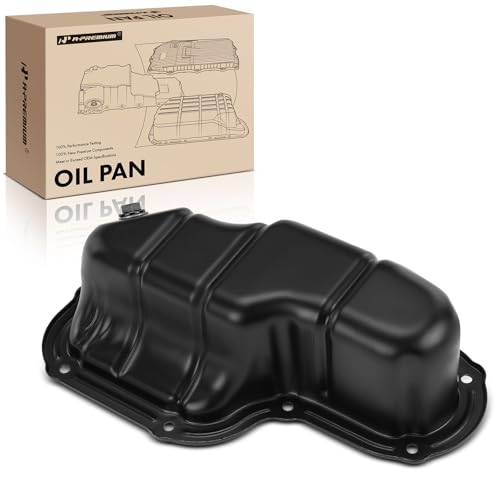 A-Premium Lower Engine Oil Pan Sump with Drain Plug Compatible with Nissan Frontier 2005-2019 Pathfinder 2005-2012 Xterra 2005-2015 NV1500 NV2500 NV3500 Suzuki Equator 4.0L