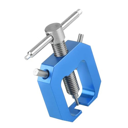 1/8 1/10 RC Motor Gear Puller Remover Universal Pinion Gear Tooth Extractor Repair Tool for 1:8 1:10 Scale Crawler Truck Car Upgrade Parts HSP HPI Axial SCX10 Traxxas RC4WD Redcat (Blue) - color: Blue