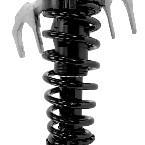 Detroit Axle - AWD 2 Front Struts for 2008-2013 Cadillac CTS, Complete Strut with Coil Spring Assembly 2009 2010 2011 2012 Replacement Quick Install Ready Struts Shocks Assembly - size: 11707_11708/Pair