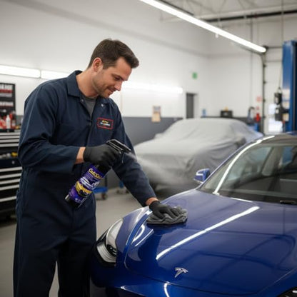 CaliShine Quick Effect Coating Spray - 16.9 fl oz Waterless Ceramic Car Wax Coat - Detail Polish & Cleaner for Cars Boat Body & Glasses, Window Glass and Headlight - Shine Restoration Kit (500 ml) - size: 16.9 Fl Oz (Pack of 1)