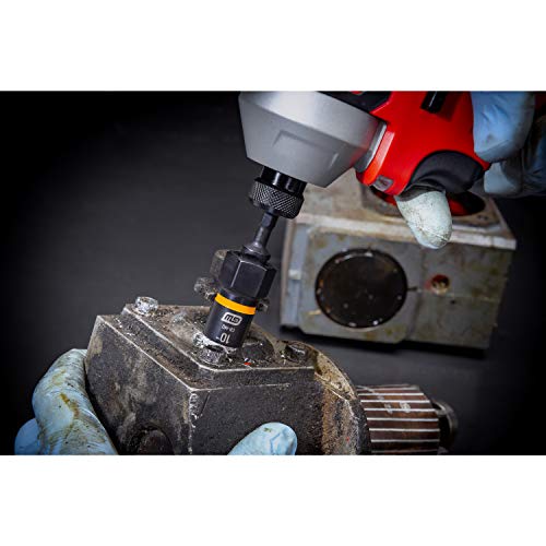 GEARWRENCH 3/8" Drive Bolt Biter Impact Extraction Socket 13- mm [1/2"] - 84765 - size: 3/8 Drive, 13-mm, 1/2", style: METRIC