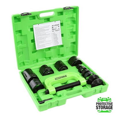 OEMTOOLS 21-Piece Master Ball Joint Press Kit for 2WD & 4WD Vehicles - style: Upper and Lower Ball Joint Installer/Remover
