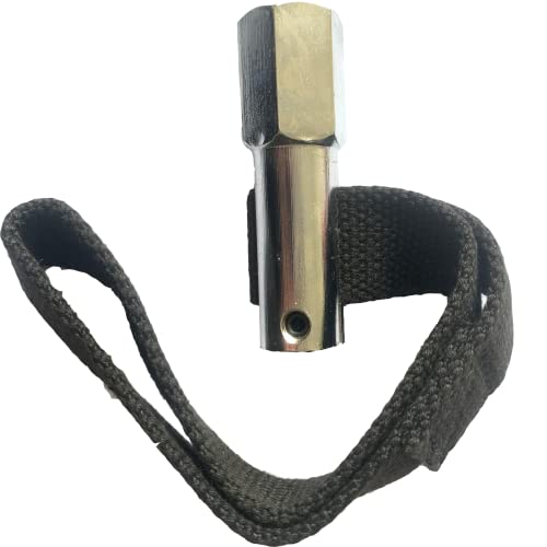 1/2 Series Nylon Belt Oil Filter Wrench, Carbon Steel, 40CR, 4.72-inch