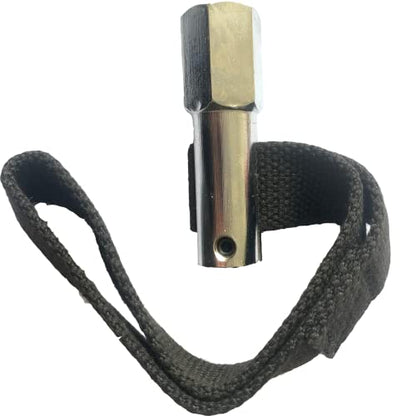 1/2 Series Nylon Belt Oil Filter Wrench, Carbon Steel, 40CR, 4.72-inch