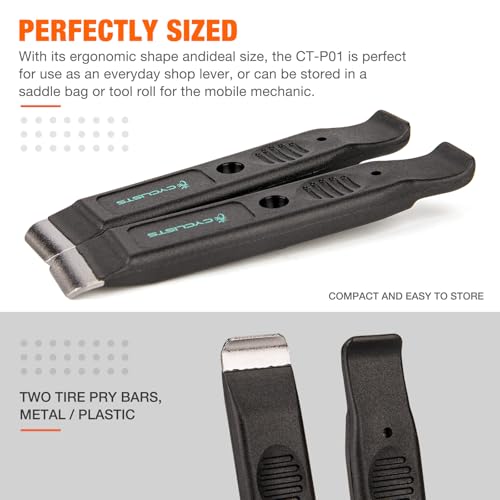 cyclists Bike Tire Lever – Bicycle Tire Levers Tool Set for Removal, Changing, and Repair, No-Scratch, Heavy-Duty for Road, Mountain & City Bikes