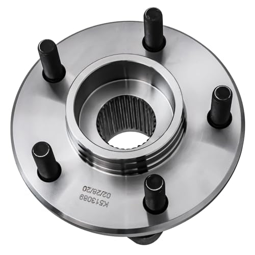 Detroit Axle - Front or Rear Wheel Bearing Hubs for Concorde LHS New Yorker 300M Dodge Intrepid Eagle Vision Plymouth Prowler, 2 Wheel Bearing & Hubs Assembly Set Replacement - style: 513089 x2/Pair