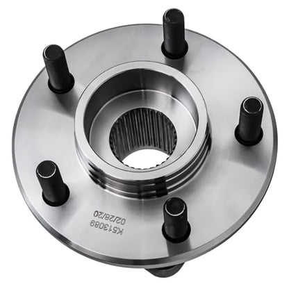 Detroit Axle - Front or Rear Wheel Bearing Hubs for Concorde LHS New Yorker 300M Dodge Intrepid Eagle Vision Plymouth Prowler, 2 Wheel Bearing & Hubs Assembly Set Replacement - style: 513089 x2/Pair