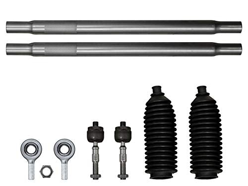 SuperATV Heavy Duty Tie Rod Kit for Can-Am Defender (SEE FITMENT) - Stock Length Replacement
