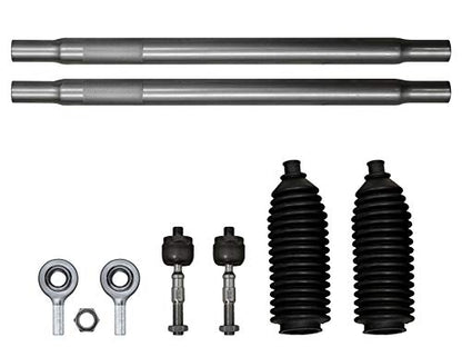 SuperATV Heavy Duty Tie Rod Kit for Can-Am Defender (SEE FITMENT) - Stock Length Replacement