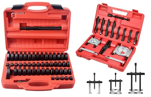 DAYUAN 52 in 1 Custom Bushing Driver Set - Bundle with - Bearing Separator Puller Set