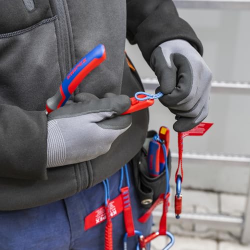KNIPEX Long Nose 40 Angled Pliers w/Cut