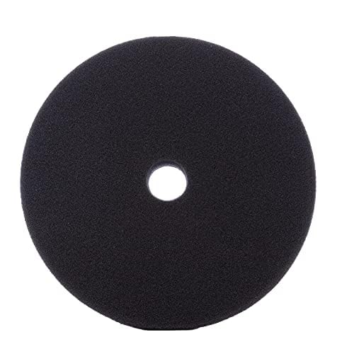 5.5" SDO Black Foam Finishing Pad (2-Pack) – Lake Country Manufacturing – Premium Standard Duty Orbital Pad for Painted Surfaces – Fits 5" Backing Plate - color: Black, size: 5.5 inches
