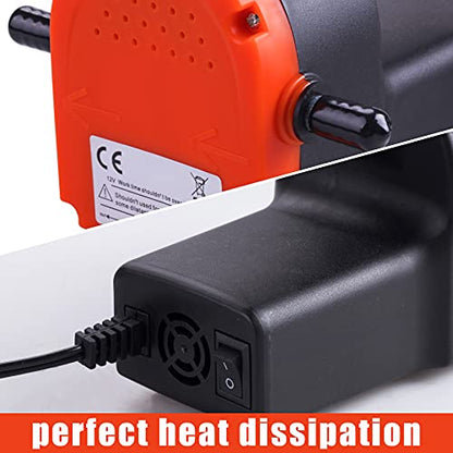 PLUMIA 12V 100W Oil Extractor Pump, Electric Fluid Transfer Pump for Engine Oil Change, Dipstick Suction Pump for Car, Boat, Motorcycle, Lawn Mower & ATV, Complete Kit