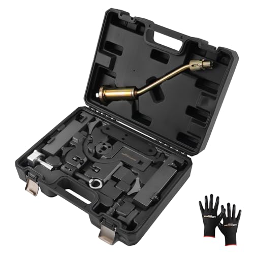 maXpeedingrods Engine Camshaft Alignment Timing Tool Kit for Land Rover Range Rover Sport Jaguar Discovry 4/5 V8 5.0 L V6 3.0L, with Fuel Injector Remover Installer Tool, 13 Pcs - size: 13 Pcs