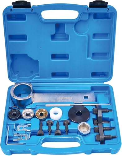 KOOPOOL Engine Timing Tool Kit Compatible with Select 1.8L 2.0L TSI TFSI EA888 Engines – Comprehensive Set Includes T10352, T40196, T40271, T10368, T10354, and T10355 for Precise Timing Adjustment
