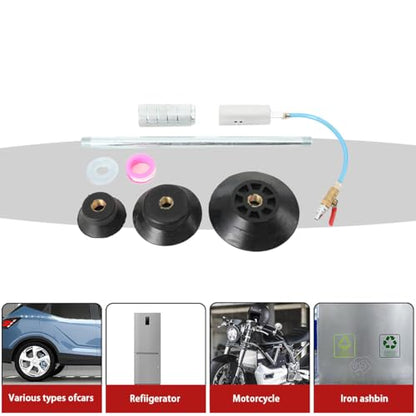 Air Pneumatic Dent Puller Car Auto Body Repair Suction Cup Slide Hammer Puller Kit, Repair Pull Hammer Tool Dent Repair Kit Pulls Dents