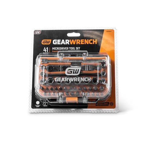 GEARWRENCH 41 Piece 1/4" Drive Ratchet MicroDriver Set | GWMBS41