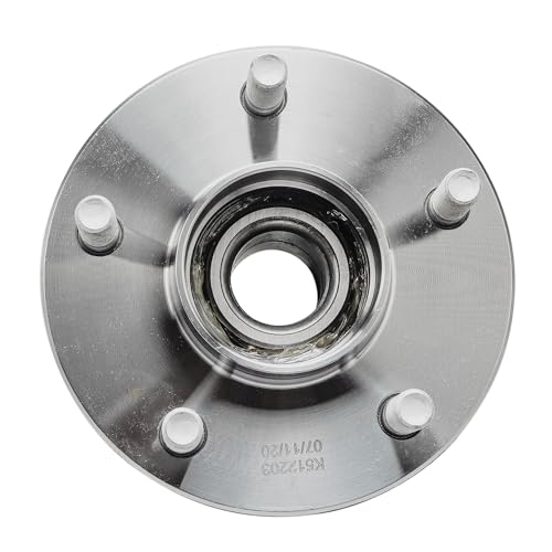 Detroit Axle - 2pc Rear Wheel Bearing Hubs Assembly for 2000-2003 Nissan Maxima, 2002-2004 Infiniti I35, 2000-2001 I30, 5-Lug w/ABS, Wheel Bearing Hub Assembly Replacement - style: 512203 x2/Pair