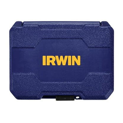 IRWIN Impact Screwdriving Bit Set, Assorted, 16 Piece (IWAF1316)
