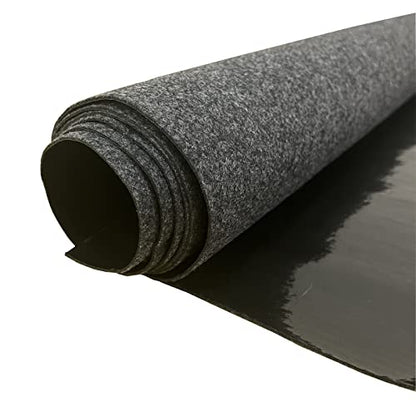 Oil Drip Pan Protection Mat - Washable 36x72 Inches, Rubber Backed, Safeguards Floor from Spills & Stains