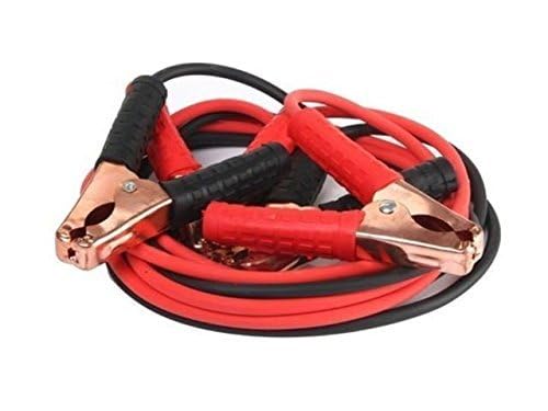 iMBAPrice Jump Starter Cable - 12 Feet Extra Long Heavy Duty 10 Gauge Copper Clad Aluminum Jumper Cable with Travel Case