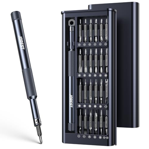 JOREST 52-IN-1 Precision Screwdriver Set, Mini Repair Tool Kit with Torx for Macbook, Computer, Laptop, iPhone, PS5, Xbox, Switch, Glasses, Watch, Ring Doorbell, Electronic, Small Gift Gadget for Men - style: 50-in-1 CRV
