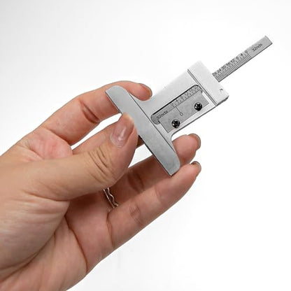 Car Truck Tire Depth Checker Tyre Tread Gauge Stainless Steel 0~32nds Caliper Measure Tool
