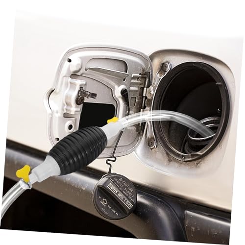 Zerodeko 1set Manual Siphon Hand Pump for Liquid Extraction Hose Kit Self-Priming Pump for Home Use and Automotive Applications