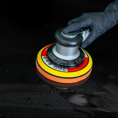 6-Inch Medium Grade Clay Pad – Auto Detailing Clay Bar Replacement for Car Paint Prep, Removes Overspray, Water Spots, Rail Dust & Contaminants, Synthetic Clay Pad for Hand or Machine Use