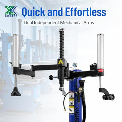 XK New Model 988 Tire Changer Tire Machine Wheel Changers Combo 690S Balancer Rim Clamp with 36 Month Part Replacements 110V - color: Model: New 988+690S