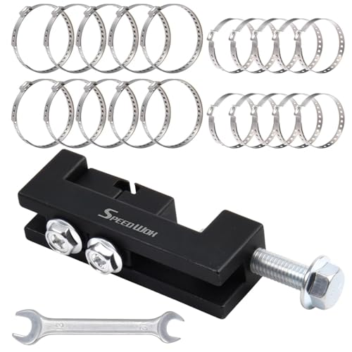 SPEEDWOX 22PCS CV Boot Clamp Tools for Single Ear Hose Clamps Drive Shaft Axle Boot Removal & Installation Tool with 20 PCS Stainless Steel CV Joint Boot Band Clamps Axle Boot Clamp Tool - size: CV Boot Clamp Tools