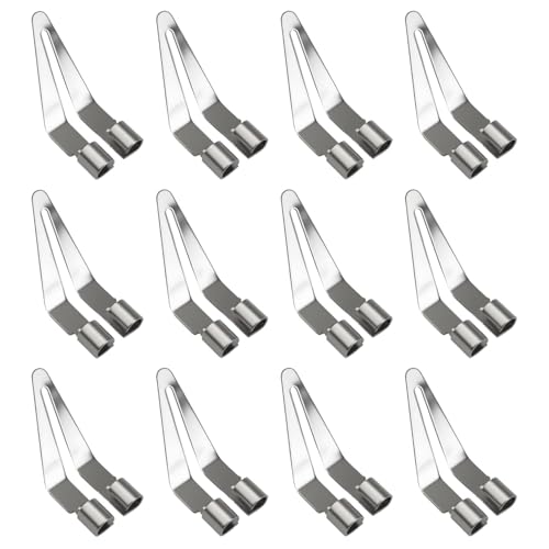 Stainless Steel Plastic Smoothing Tip for Heat Guns, Bumper Repair Welding，convenient and Compact, Suitable for Carrying - Ideal for Car Bumper Plastic Rod Repair, Kayaks,DIY Fixes (12 Pack)