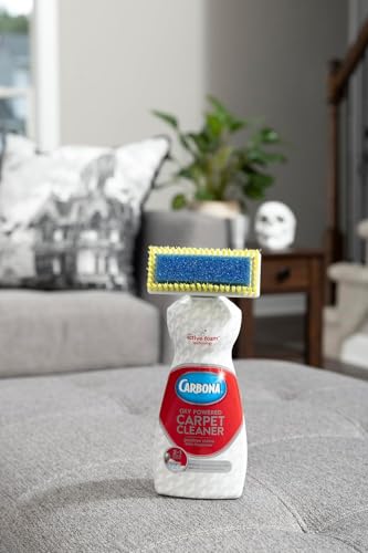Carbona Oxy-Powered Carpet Cleaner with Built-In Brush, Foaming Spot & Stain Remover for Rugs, Upholstery & High-Traffic Areas, No-Rinse Formula, 13 Ounce (Pack of 3) - size: 13 Fl Oz (Pack of 3)