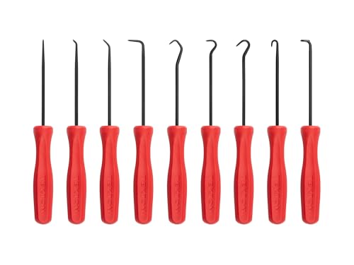TEKTON Blunt Pick and Hook Set (9-Piece) | PNH90001 | Made in USA - style: Blunt Pick and Hook Set (9-Piece)