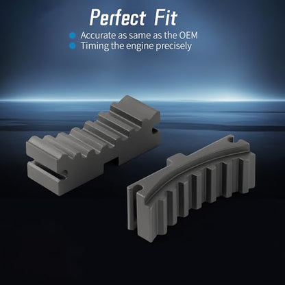 9PCS Engine Camshaft Tensioning Alignment Locking Timing Tool Kit, with Water Pump Wrench, Compatible with Chevy Cruze Aveo Alfa Romeo Fiat Vauxhall Opel Saab 16V 1.4 1.6 1.8