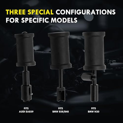 Kuntech Fuel Injector Puller Removal Tool Kit, Compatible with Audi EA839 BMW N20/B38/B48 VW 1.4 1.6 1.8 2.0 2.7 3.0 3.2 3.6 V6 4.2 V8 FSI TSI
