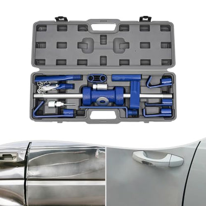 Slide Hammer Dent Puller Set, Automotive Hammer Puller Frame Set Heavy Duty Auto Body Truck Repair Tool Kit Automotive Dent Remover with Carrying Case