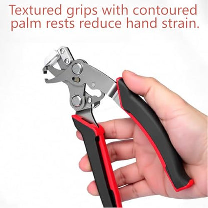 New Heavy Duty Spring Loaded Car Clip Pliers with Anti-Slip Grip,Multi-Functional Automotive Clip/Trim Removal Tool for Plastic Rivets,Stubborn Clips,Dashboard,Door Panel & Bike Tire Fasteners (1pc)
