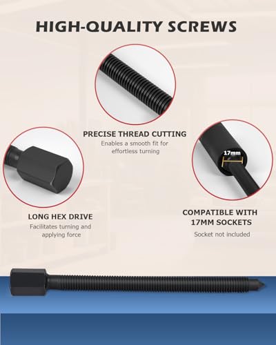 DAYUAN Pull and Press Sleeve Kit with 28 Pcs Bundle with 14pcs Bearing Separator Puller Set