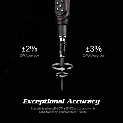 Capri Tools Digital Torque Screwdriver, Dual Direction, 1.77-35.39 in. lbs./20-400 cNm/2.04-40.82 kg-cm, 26000 - size: 1.77-35.39 in-lbs / Digital