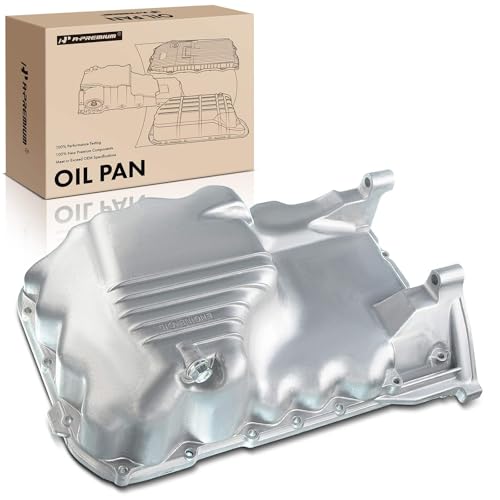 A-Premium Engine Oil Pan Sump with Drain Plug Compatible with Honda Accord 1998-2002, Odyssey 1999-2004 & Acura CL 1997-1999, TL 1999-2001, Replaces 11200-P8A-A00, 11200-P8F-A00
