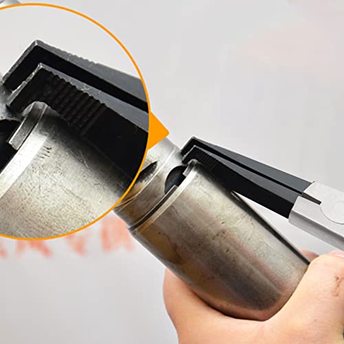 11-Inch Lock Ring Pliers - Flat Snap Ring Pliers with Angle Tip and Reverse Action for Transmission & Transfer Cases - size: 11"