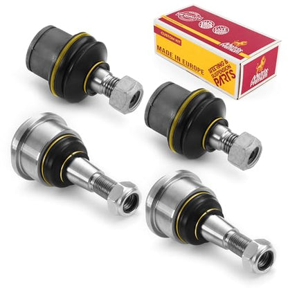 Metrix Premium Chassis Parts - 4 PC Front Lower & Upper Ball Joint Kit Fits 13 Ram 3500 4WD, 11-13 2500 4WD, 11-12 3500 4WD, 11-13 Ram, 03-10 Dodge Ram 3500, Replacement K7460, K7467, Made in Europe