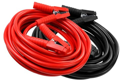 iMeshbean 2/0 Gauge 20FT Jumper Cables, Commercial Grade Automotive Booster Cables for Jump Starting Dead or Weak Batteries, Heavy Duty Booster Cable for Car Van Truck,with Storage Bag - size: 2/0 Gauge - 20FT