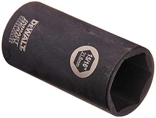 DEWALT DW2293 15/16-Inch IMPACT READY Deep Socket for 3/8-Inch Drive - size: 1 Count (Pack of 1), style: 15/16"