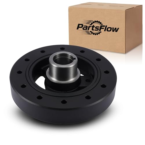 594-012 PartsFlow Harmonic Balancer Crankshaft Pulley Compatible with Chevrolet Biscayne Blazer C10 C20 C30 Pickup G10 G20 G30 Impala For GMC C15 C1500 K25 K2500 Suburban For Pontiac Firebird