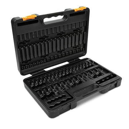 GEARWRENCH 84 Pc. Master SAE/Metric Hex And Torx Bit Socket Set - 80742 (Pack of 2) - size: 84 Piece Set (Pack of 2)