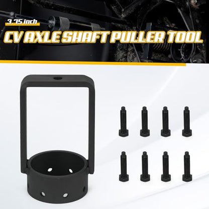 3.75 Inch CV Axle Shaft Puller Tool Kit with Slide Hammer, Heavy Duty CV Axle Removal Tool for Cars (3.75 Inch) - size: 3.75 Inch